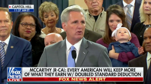 Kevin McCarthy Speaks on Tax Cuts and Jobs Act