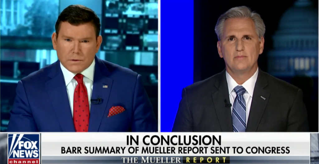 Leader McCarthy on Fox News with Bret Baier