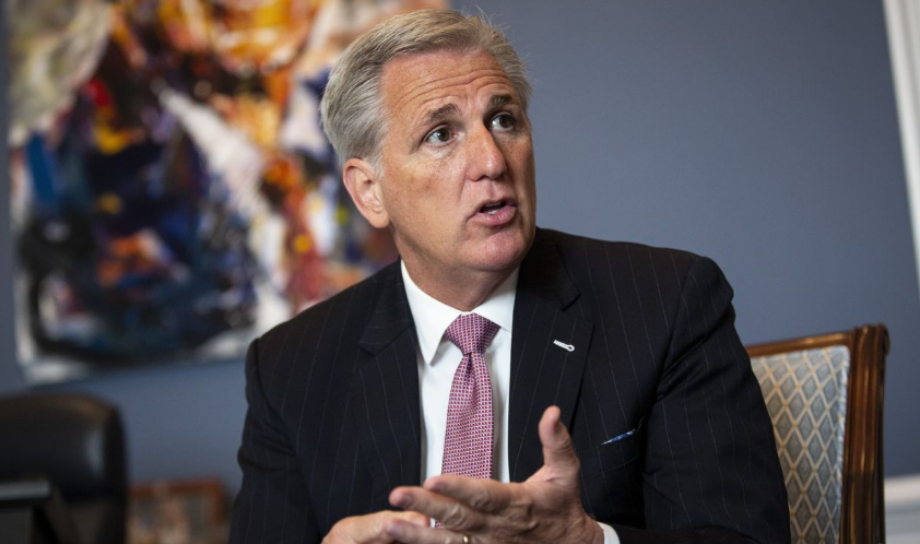 House Minority Leader Kevin McCarthy, a California Republican, said he favors national regulation of consumer data privacy over a state-by-state approach. PHOTO: AL DRAGO FOR THE WALL STREET JOURNAL